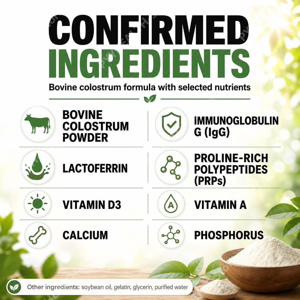 Pó de Colostro Googeer Suporta - Colostrum Bovine Powder avaliação e preço