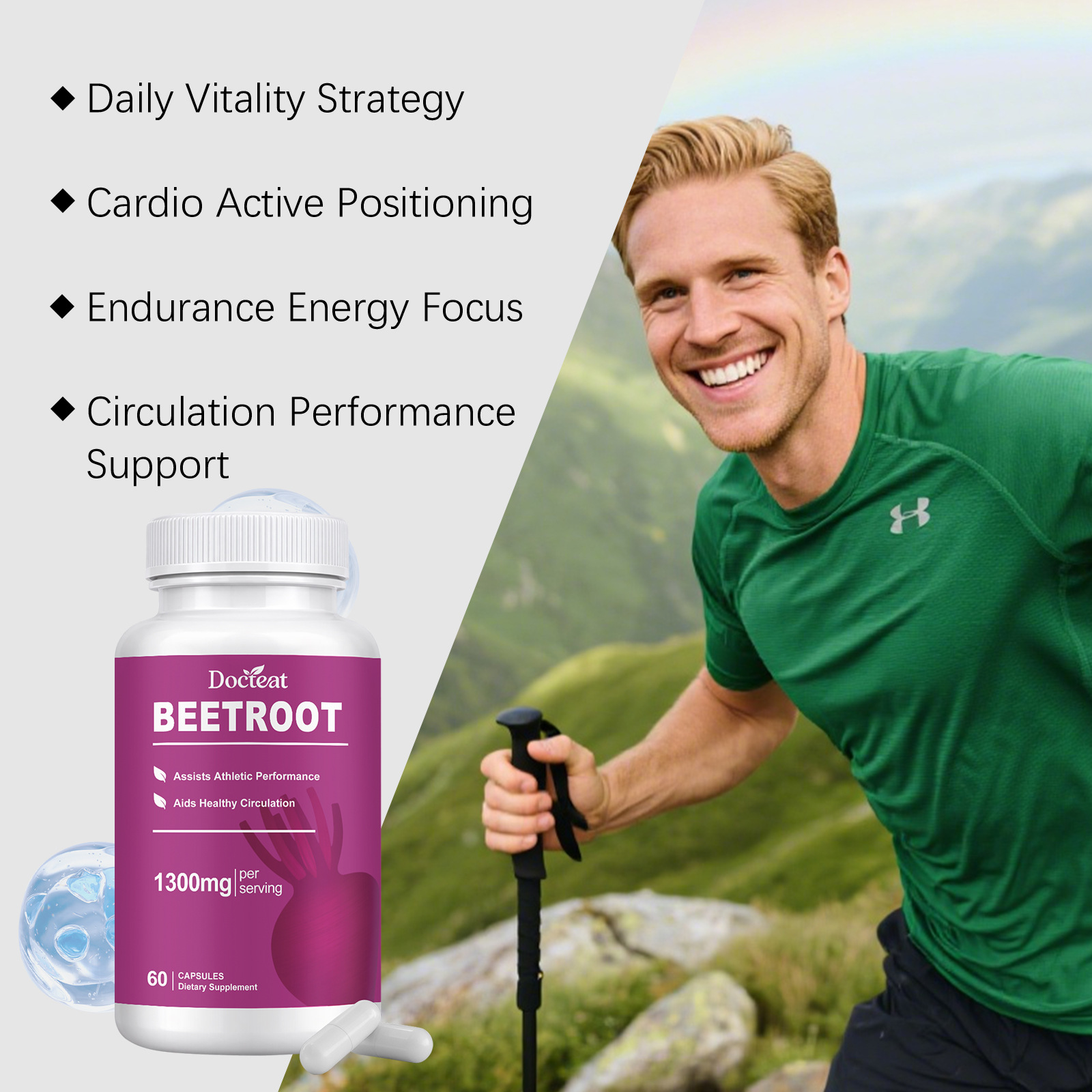 Cápsulas Orgânicas de Beterrab - Nutrition One Fitness avaliação e preço