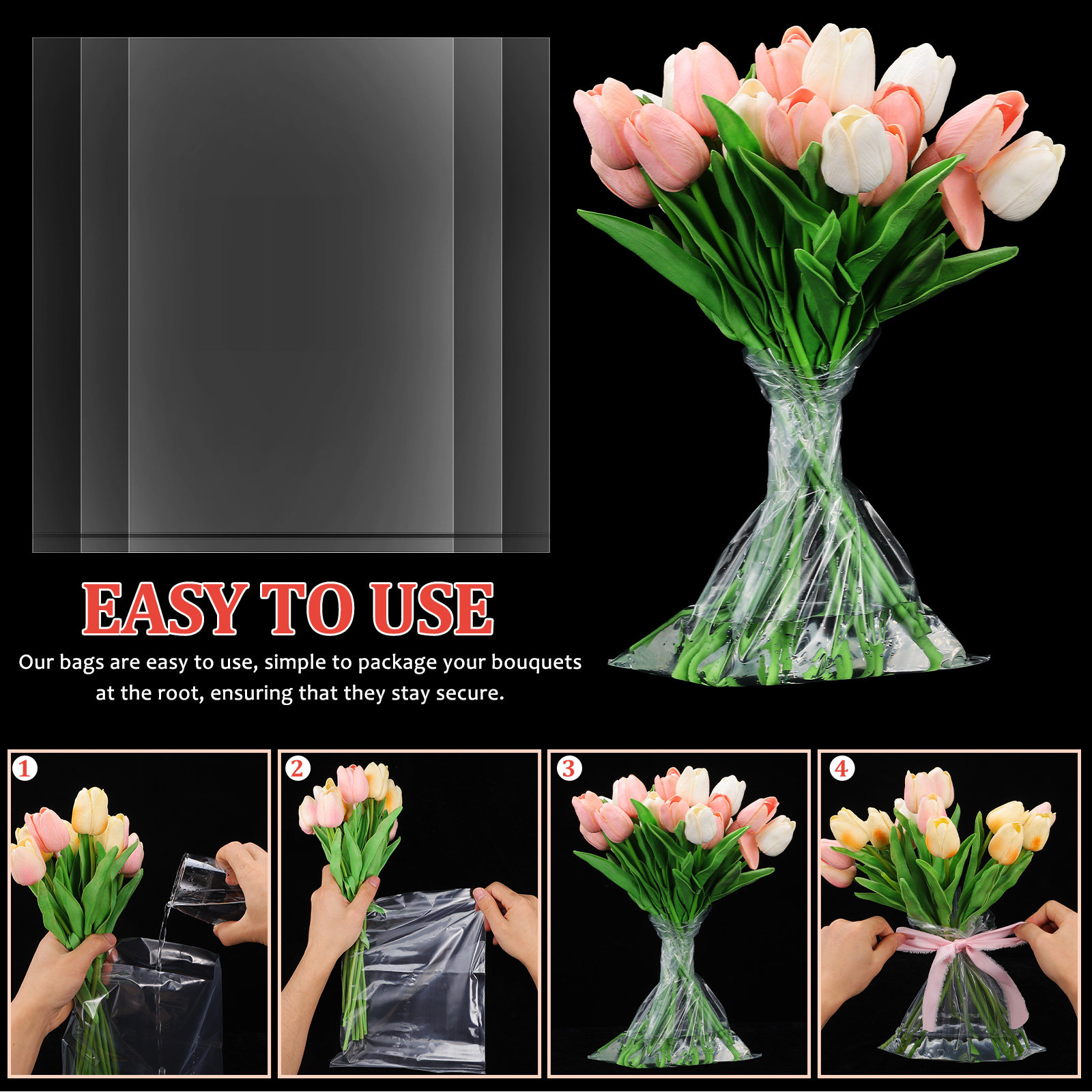 50 Sacos Plásticos para Flores - Nutrition & Fitness Coaching Fulham avaliação e preço