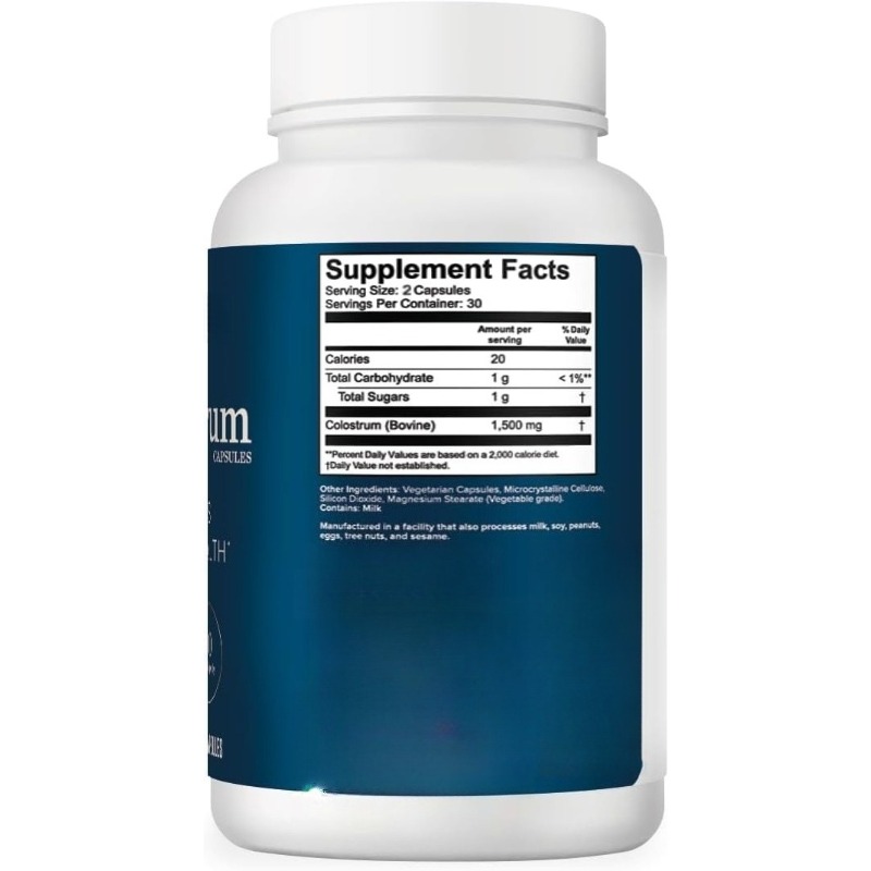 Suplemento de Colostro - 1500m - Colostrum Bovine Powder avaliação e preço