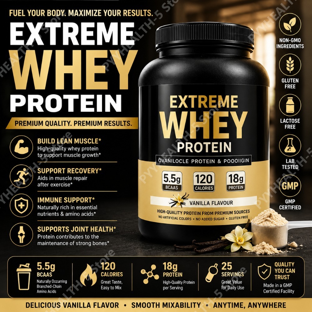 Pó de Proteína Whey de Baunilh - Fitness Nutrition Whey Protein avaliação e preço
