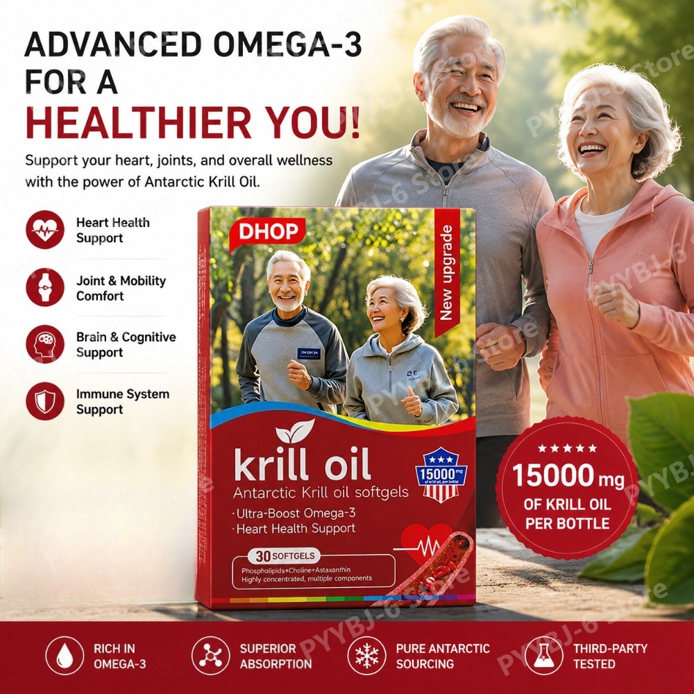 Óleo de Krill Antártico 15000m - Krill Oil Supplement avaliação e preço