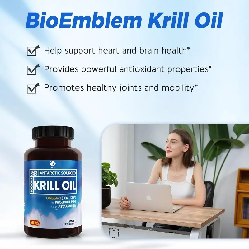 Suplemento de óleo de krill an - Krill Oil Supplement avaliação e preço