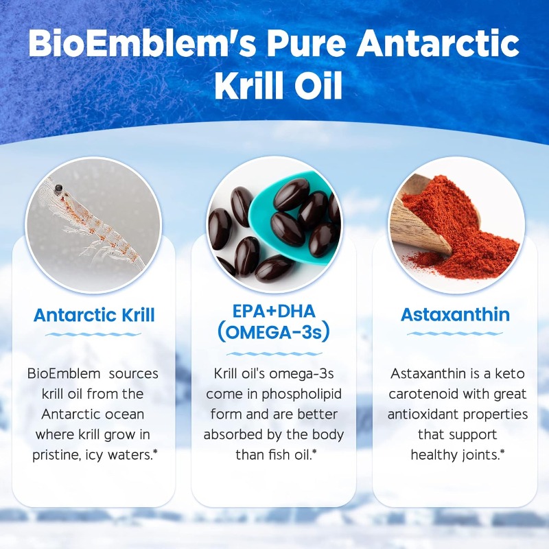 Suplemento de óleo de krill an - Krill Oil Supplement avaliação e preço