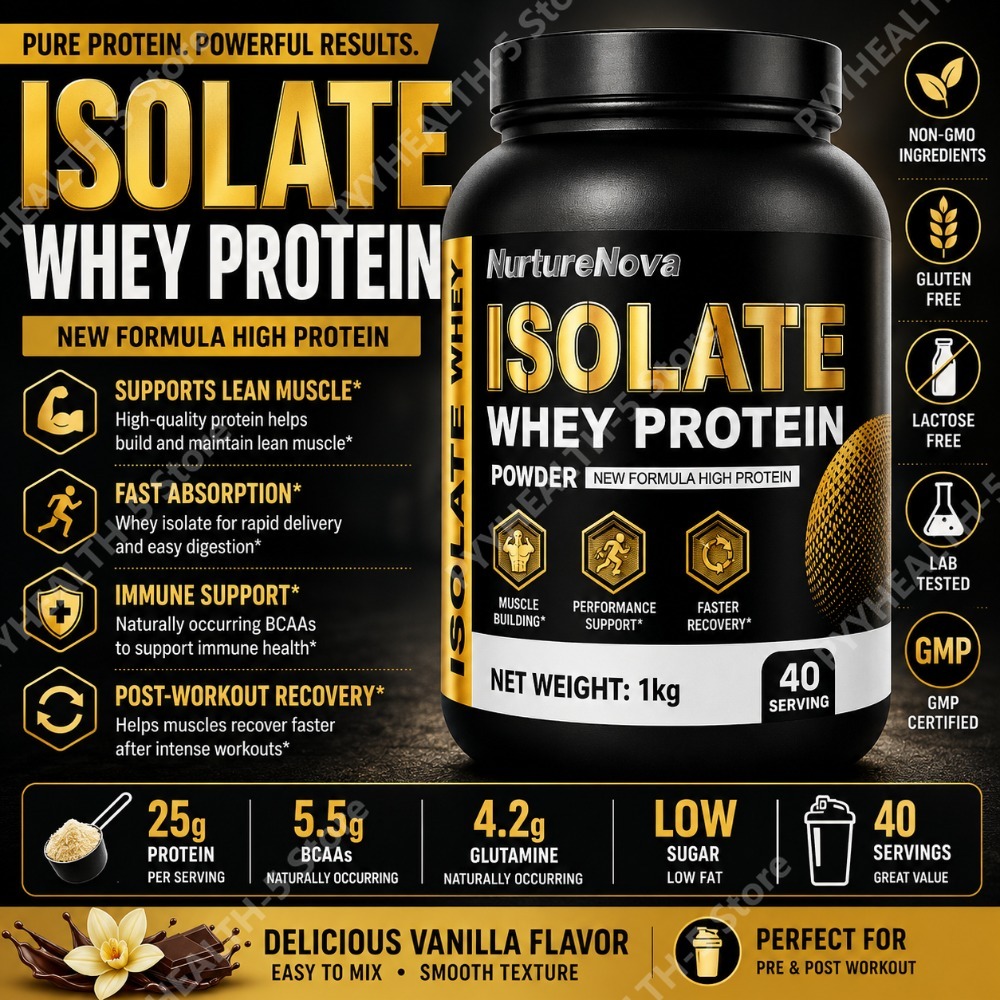 Pó de Proteína Isolada de Whey - Fitness Nutrition Whey Protein avaliação e preço
