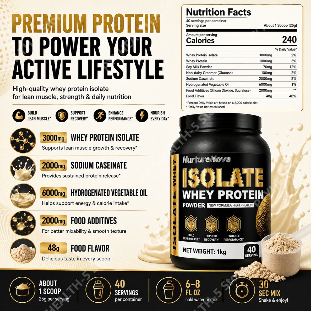 Pó de Proteína Isolada de Whey - Fitness Nutrition Whey Protein avaliação e preço